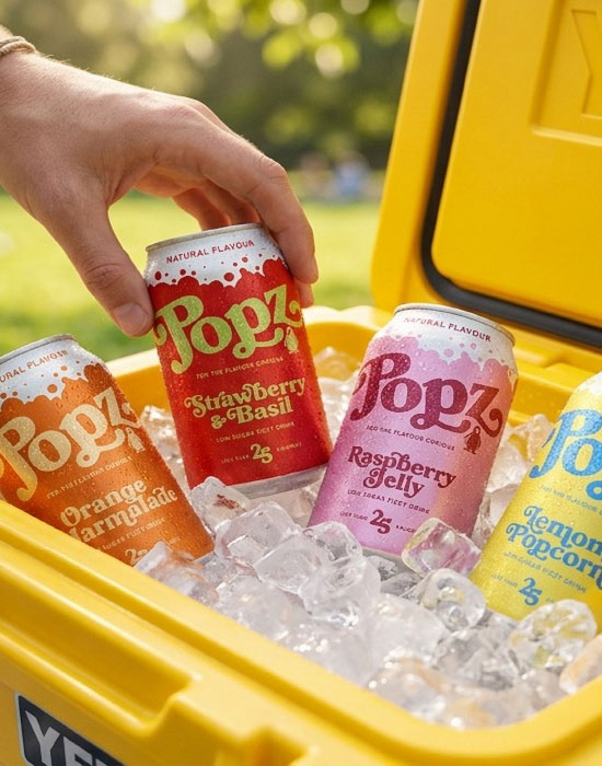 Popz Orange marmalade soda