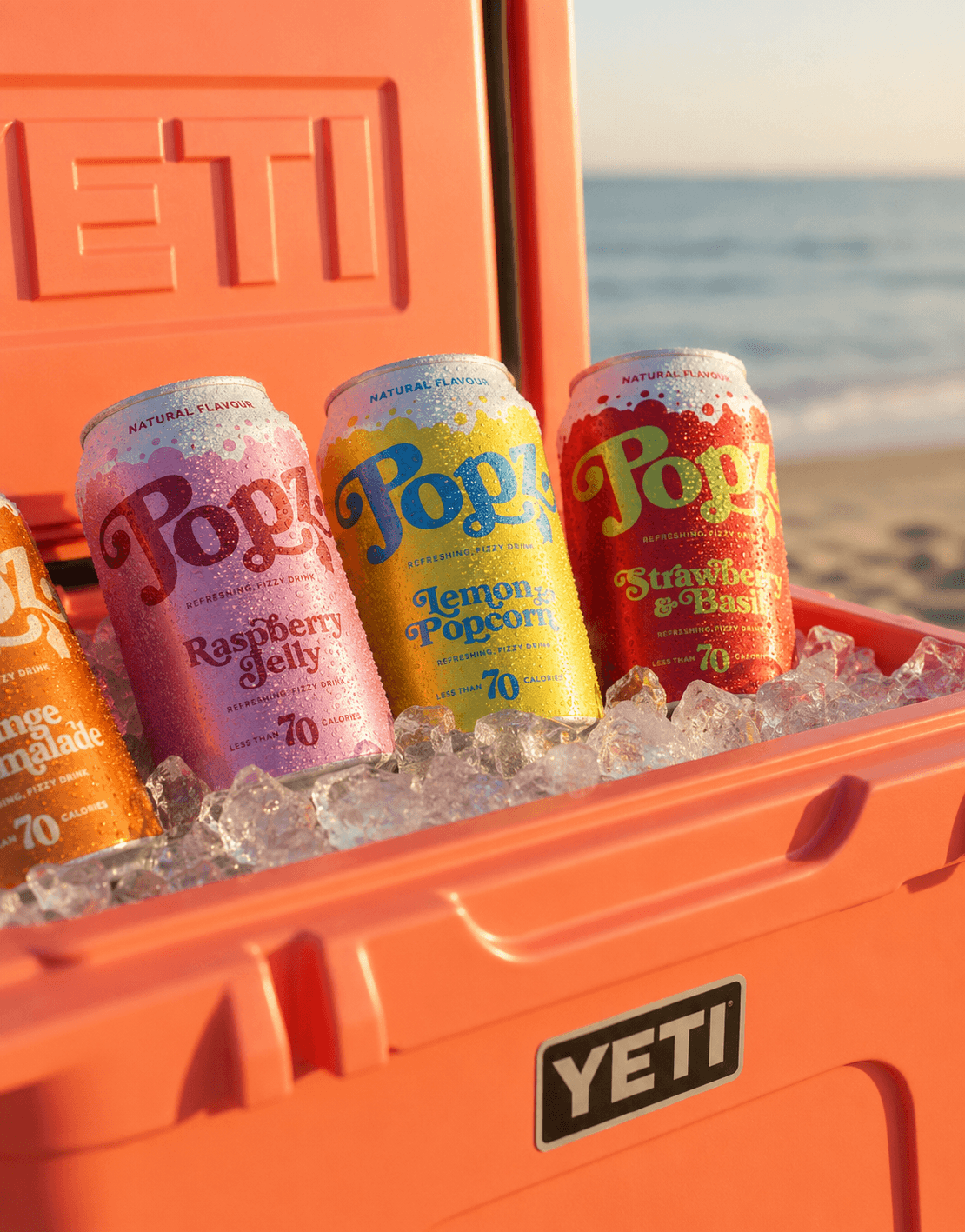 Raspberry soda can inspired by nostalgic jelly flavours – POPZ
