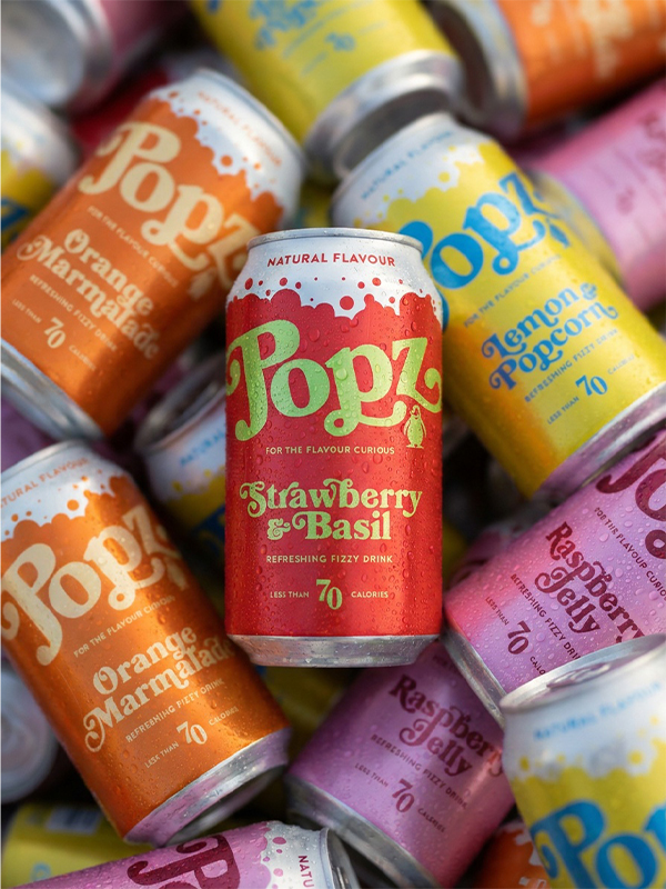 Popz Raspberry Jelly mocktails UK trend