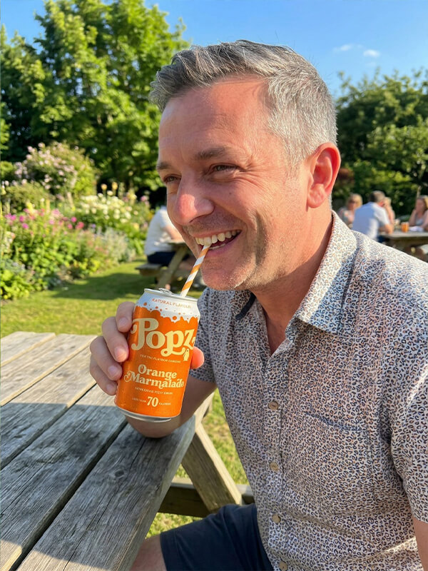 Popz Orange marmalade soda